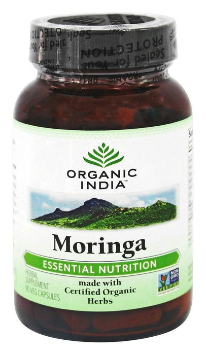 Organic India: Moringa Capsules, 90 Veggie Caps