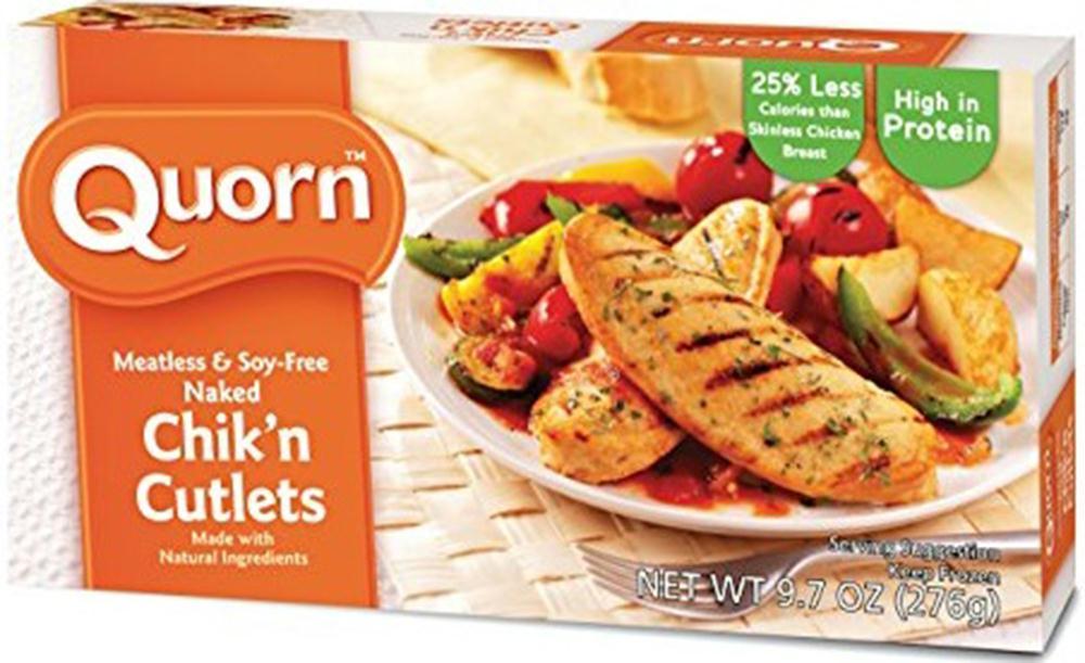 Quorn: Meatless & Soy Free Naked Chik'n Cutlets, 9.7 Oz