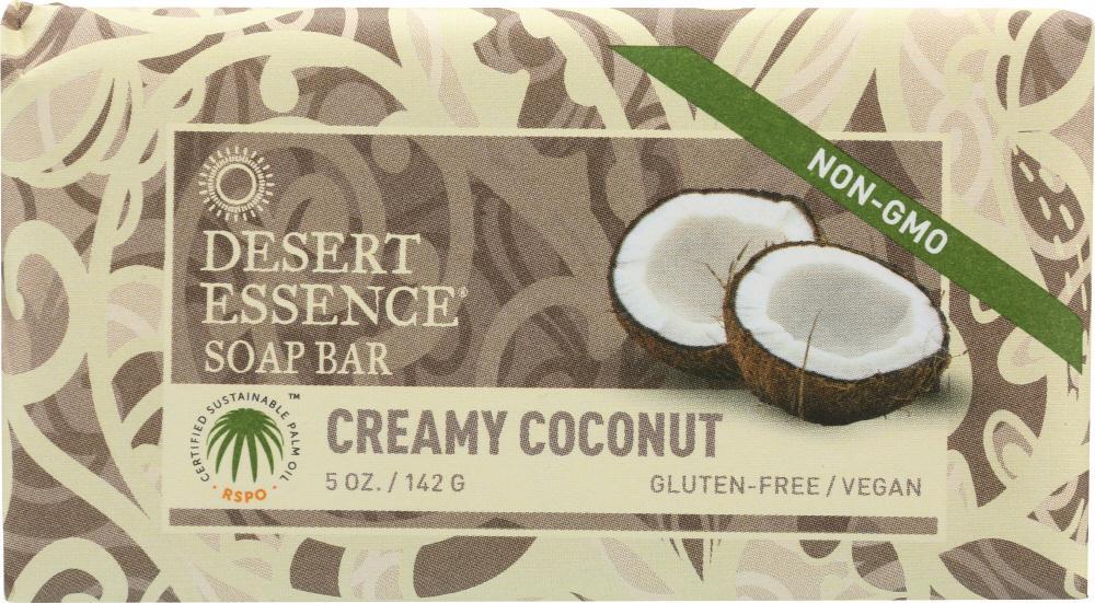 Desert Essence: Soap Bar Creamy Coconut, 5 Oz