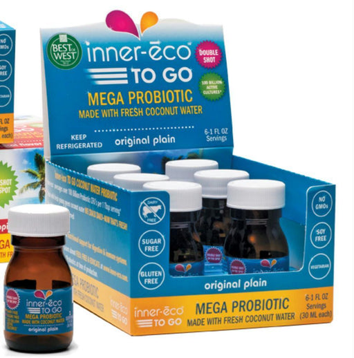 Inner-eco: To Go Mega Probiotic Coconut Water Kefir Original, 1 Oz