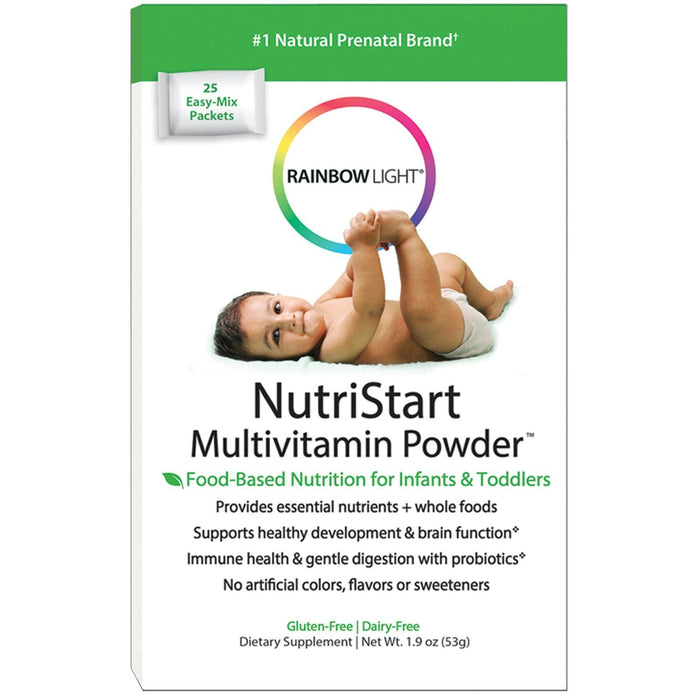 Rainbow Light: Nutristart Multivitamin Powder, 25 Easy-mix Packets