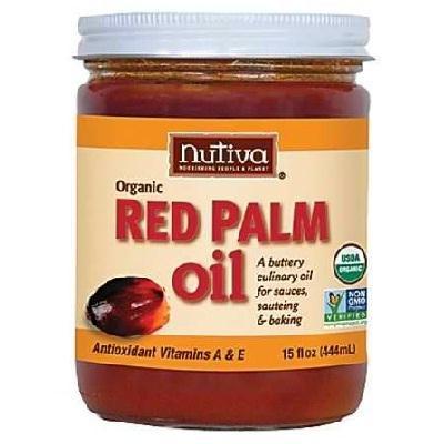 Nutiva: Organic Red Palm Oil Unrefined, 15 Oz