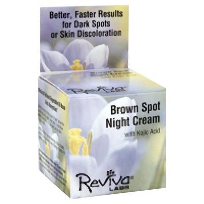 Reviva Labs: Brown Spot Night Cream With Kojic Acid, 1.5 Oz