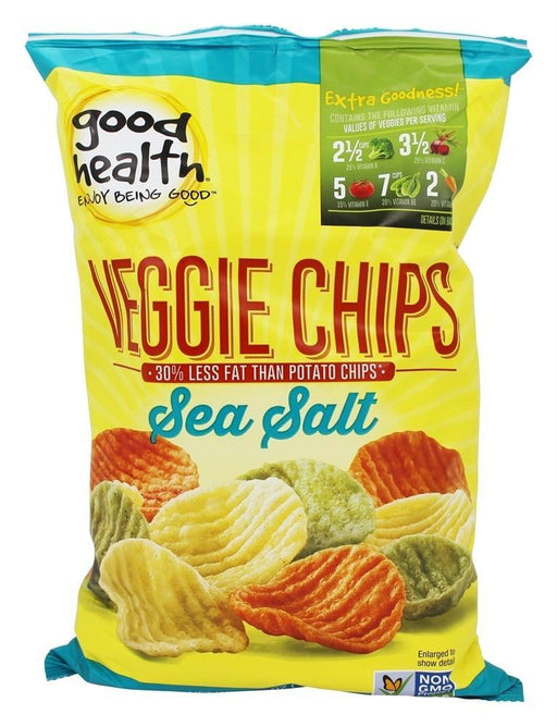 Good Health: Veggie Chips Sea Salt, 6.75 Oz