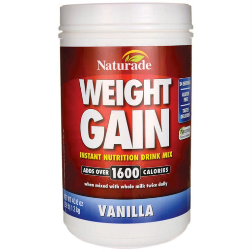 Naturade: Weight Gain Vanilla, 40.6 Oz