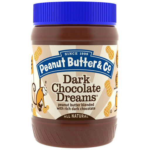 Peanut Butter & Co: Dark Chocolate Dreams Peanut Butter Blended With Rich Dark Chocalate, 16 Oz