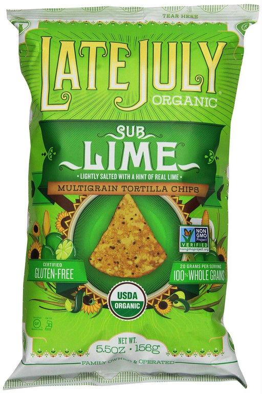 Late July Organic: Multigrain Snack Chips Gluten Free Sublime, 5.5 Oz