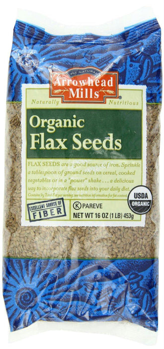 Arrowhead Mills: Organic Flax Seeds, 16 Oz