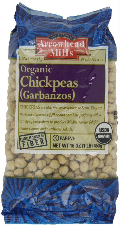 Arrowhead Mills: Organic Garbanzos Chickpeas, 16 Oz