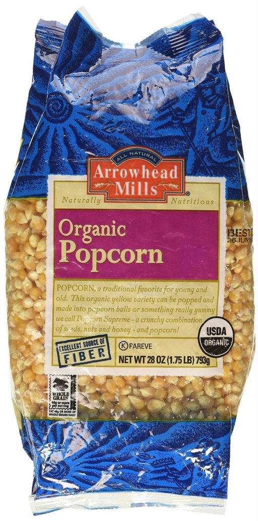 Arrowhead Mills: Organic Yellow Popcorn, 28 Oz