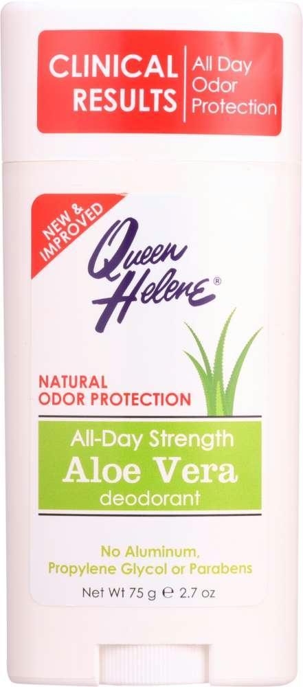 Queen Helene: All-day Strength Aloe Vera Deodorant, 2.7 Oz