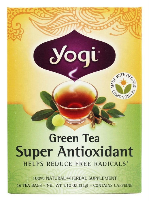 Yogi Tea: Herbal Green Super Anti-oxidant, 16 Tea Bags