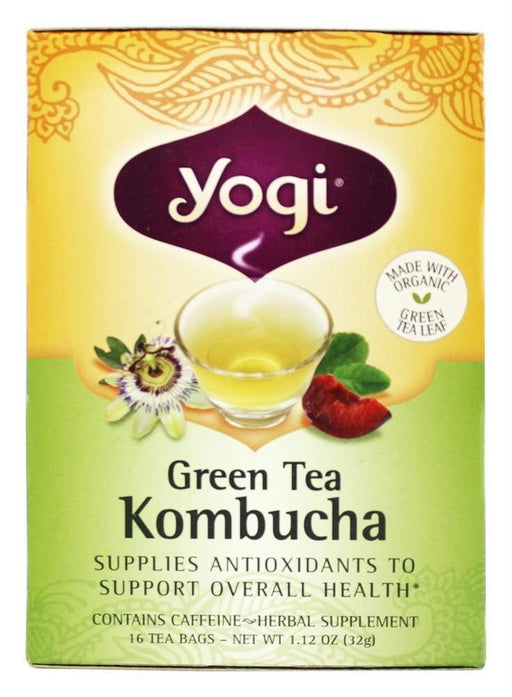 Yogi Tea: Green Tea Kombucha, 16 Tea Bags