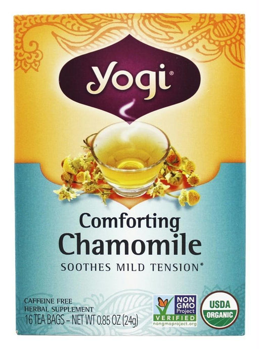 Yogi Teas: Comforting Chamomile Caffeine Free, 16 Tea Bags