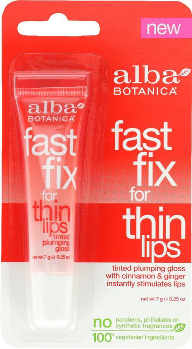 Alba Botanica: Fast Fix For Thin Lips, 0.25 Oz