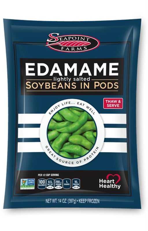 Seapoint Farms: Lightly Salted Edamame Soybeans In Pods, 14 Oz