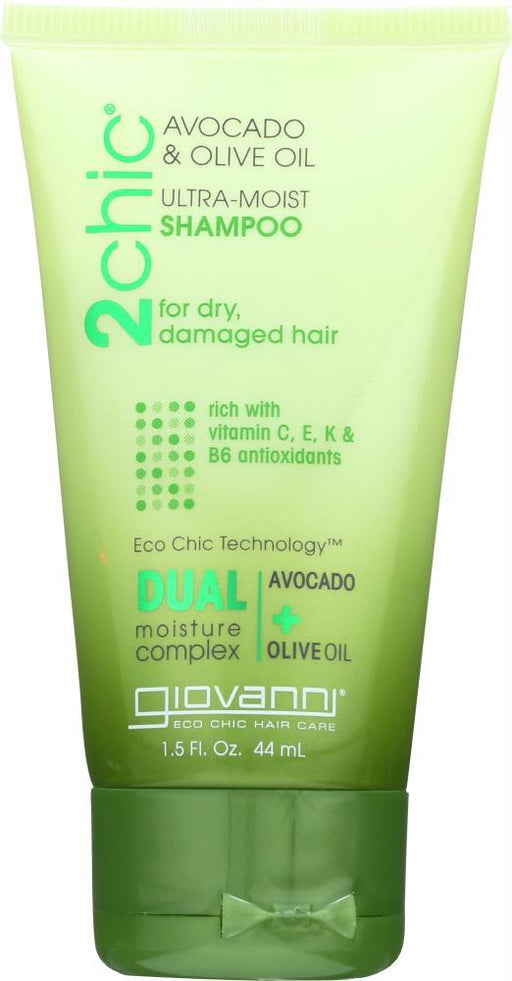 Giovanni Cosmetics: 2chic Avocado And Olive Oil Shampoo, 1.5oz