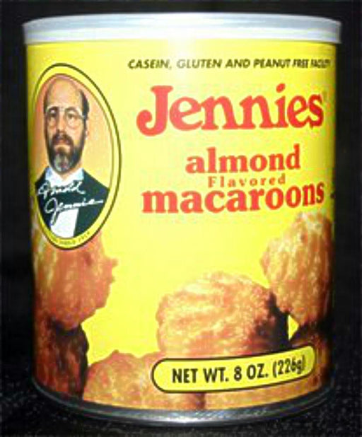 Jennie's: Gluten Free Almond Flavored Macaroons, 8 Oz