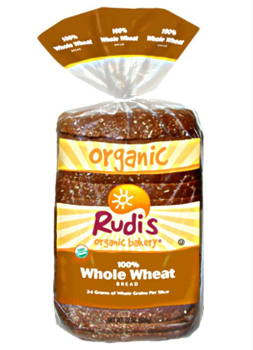 Rudi's: Organic Bakery Organic 100% Whole Wheat Bread, 22 Oz