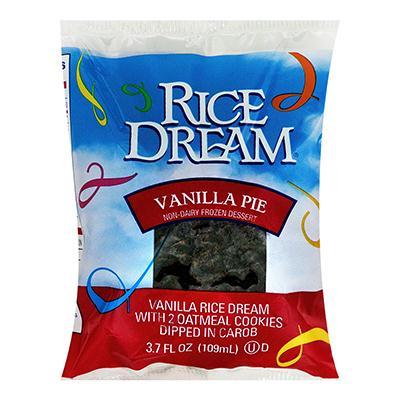 Rice Dream: Carob Coated Vanilla Frozen Pies, 3.7 Oz