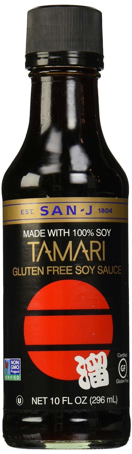 San-j: Gluten Free Tamari Soy Sauce, 10 Oz