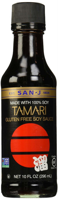 San-j: Gluten Free Tamari Soy Sauce, 10 Oz