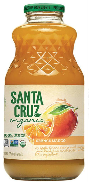 Santa Cruz: Organic Orange Mango Juice, 32 Oz