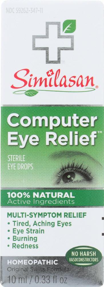 Similasan: Computer Eye Relief Sterile Eye Drops, .33 Oz