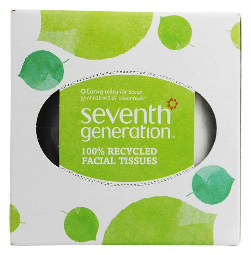 Seventh Generation: Facial Tissues 2-ply 85 Count, 1 Cube