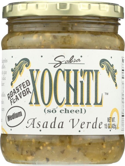 Xochitl: Salsa Asada Verde Med (15.000 Oz)