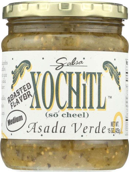 Xochitl: Salsa Asada Verde Med (15.000 Oz)