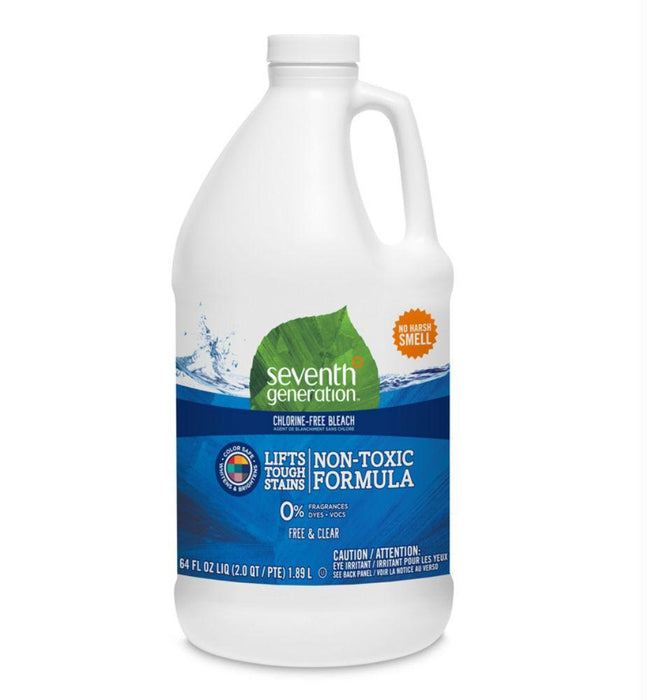 Seventh Generation: Chlorine-free Bleach Free & Clear, 64 Oz