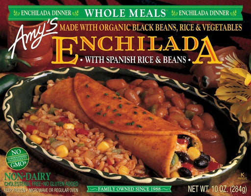 Amy's Whole Meals Black Bean Enchilada, 10 Oz