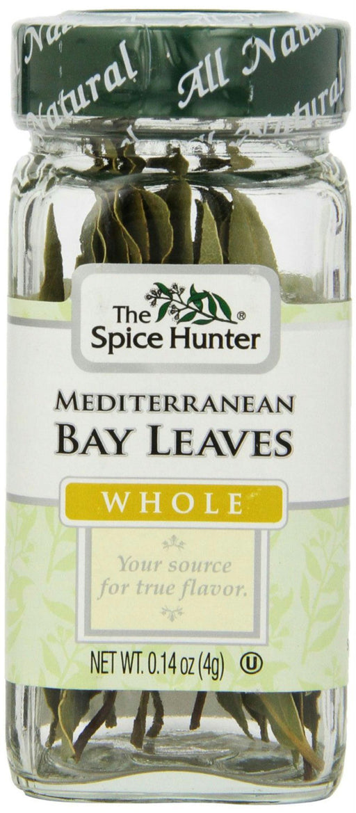 Spice Hunter: Whole Mediterranean Bay Leaves, 0.14 Oz