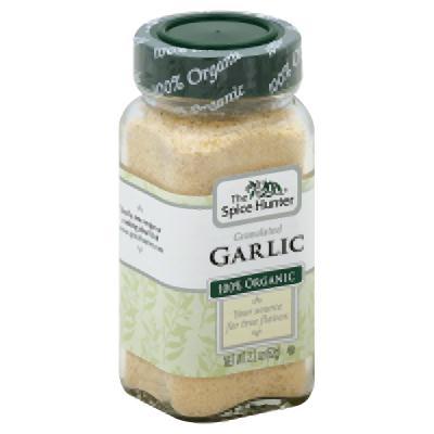 The Spice Hunter: 100% Organic Granulated Garlic, 2.2 Oz