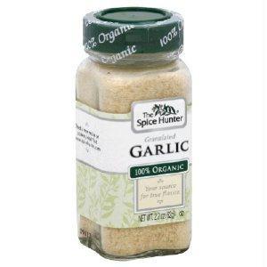 The Spice Hunter: 100% Organic Granulated Garlic, 2.2 Oz