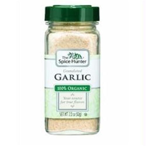 The Spice Hunter: 100% Organic Granulated Garlic, 2.2 Oz