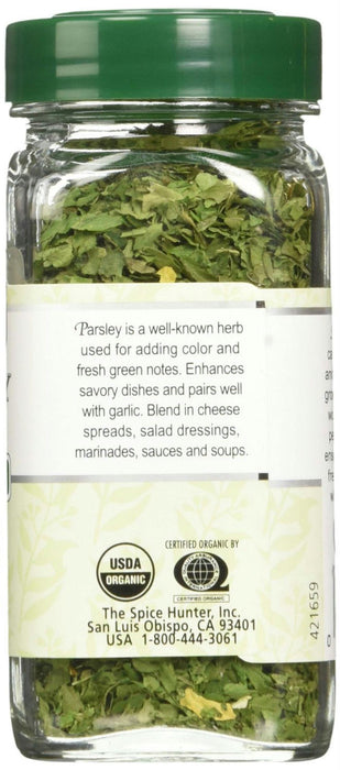 The Spice Hunter: Parsley Flakes Organic, 0.23 Oz