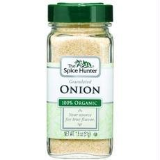 The Spice Hunter: 100% Organic Onion Granulated, 1.8 Oz