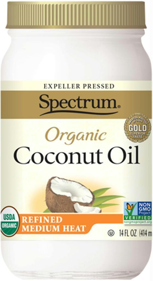 Spectrum Naturals: Organic Refined Coconut Oil, 14 Oz