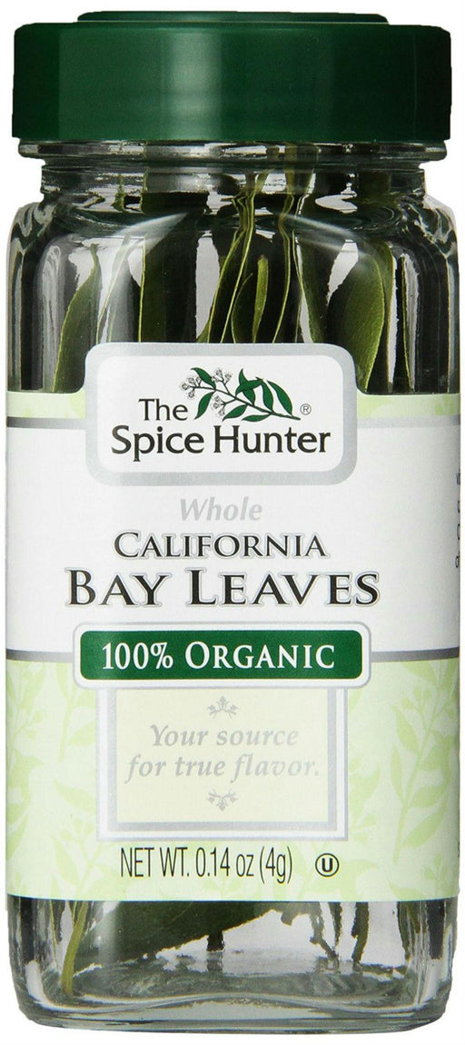 The Spice Hunter: California Bay Leaves Whole Organic, 0.14 Oz