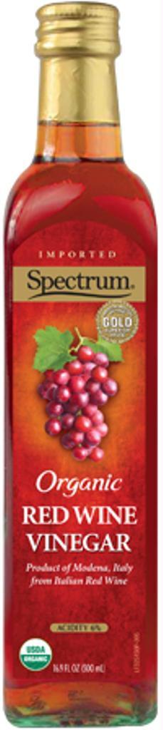 Spectrum Naturals: Organic Red Wine Vinegar, 16.9 Oz