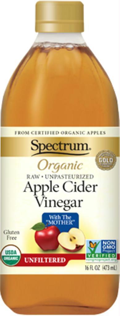 Spectrum Naturals: Organic Apple Cider Vinegar Unfiltered, 16 Oz