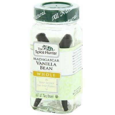 Spice Hunter: Madagascar Vanilla Bean Whole, 2 Pc