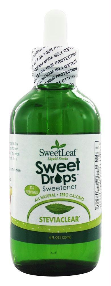 Sweetleaf Stevia: Liquid Stevia Sweet Drops Stevia Clear, 4 Oz