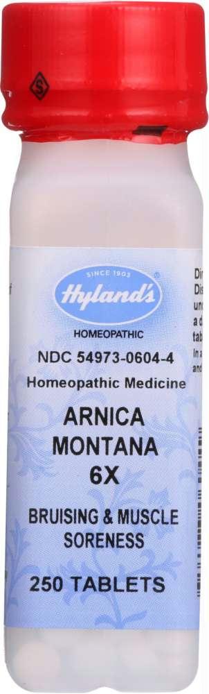 Hyland: Arnica Montana Homeopathic Medicine 6x, 250 Tablets