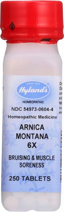 Hyland: Arnica Montana Homeopathic Medicine 6x, 250 Tablets