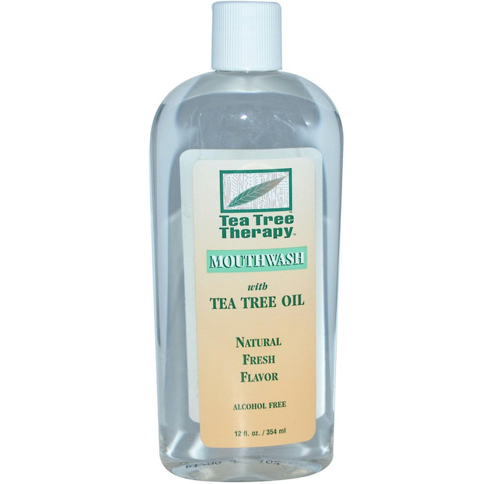 Tea Tree Therapy: Mouthwash With Tea Tree Oil, 12 Oz