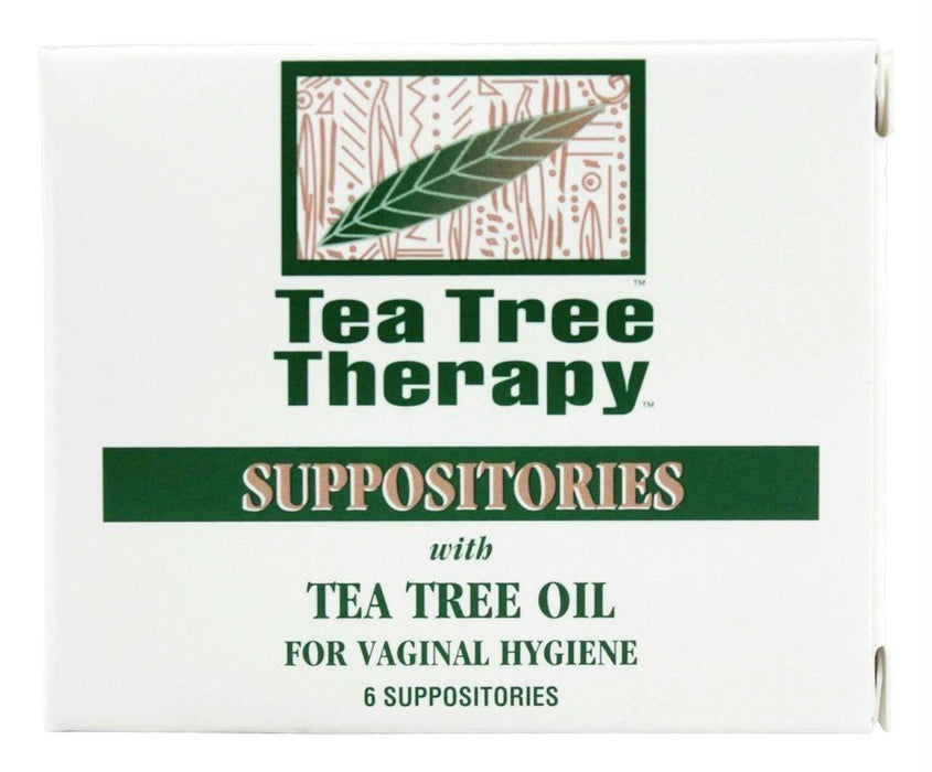 Tea Tree Therapy: Suppositories With Tea Tree Oil For Vaginal Hygiene, 6 Pc