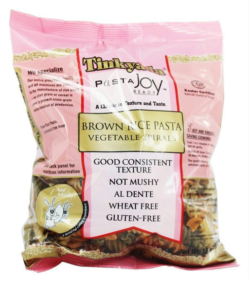 Tinkyada: Brown Rice Vegetable Pasta Spirals, 12 Oz